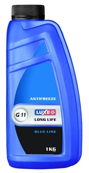 LUXE Антифриз (синий) ORIGINAL BLUE 1кг жидкость охлаждающая