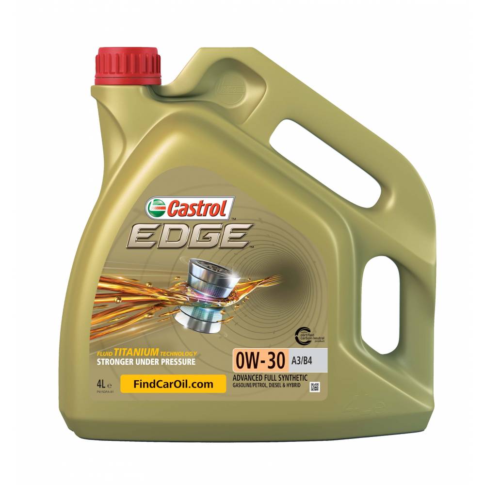Моторное масло  EDGE 0W30 A3/B4, 4л