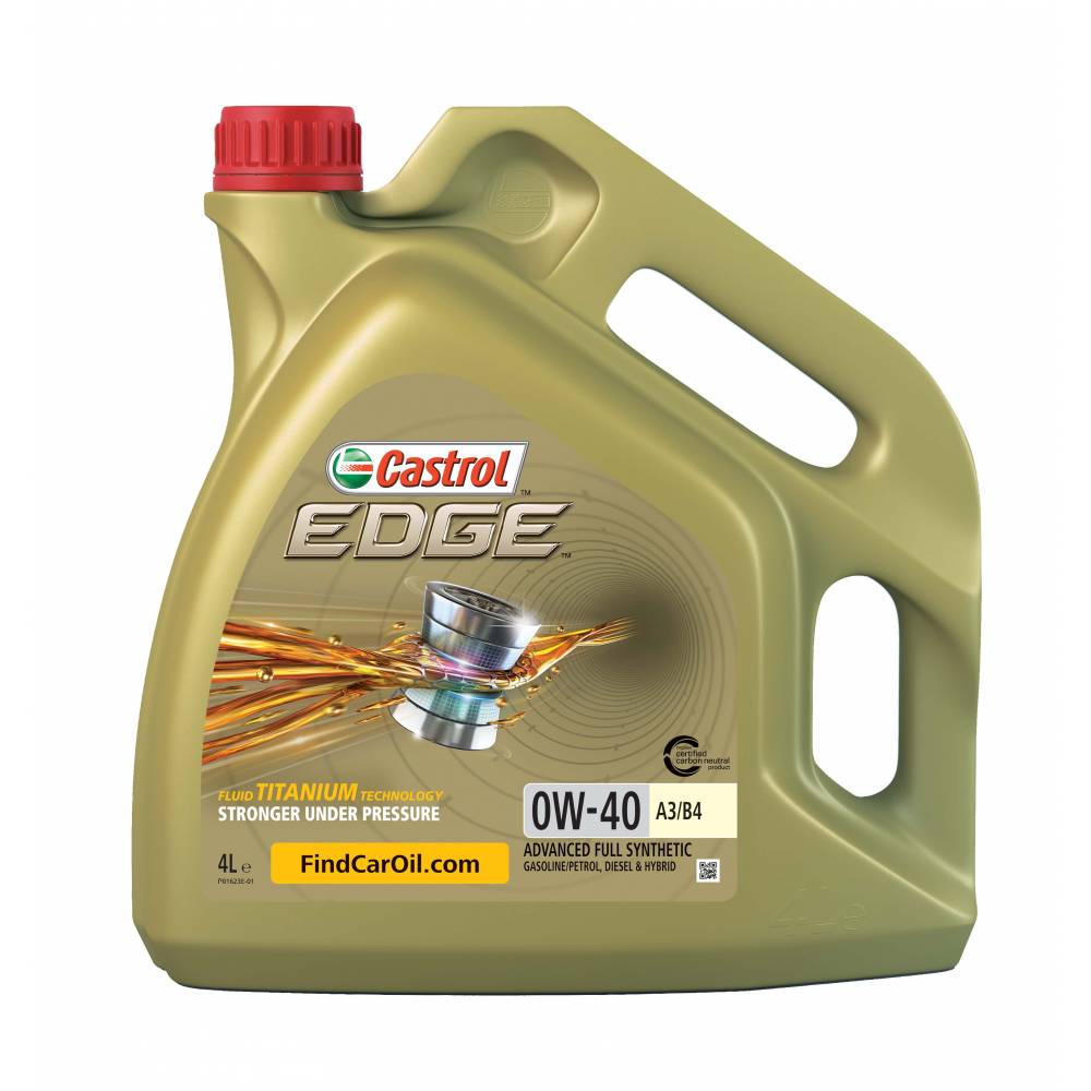 Моторное масло  EDGE 0W40 A3/B4, 4л