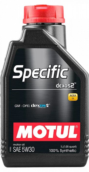 102638 MOTUL Моторное масло  Specific Dexos2 5W30, 1л