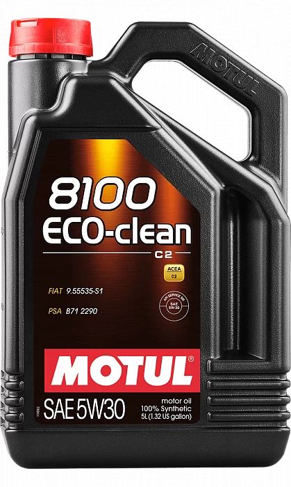 101545 MOTUL Моторное масло  8100 Eco-Clean 5W30, 5л