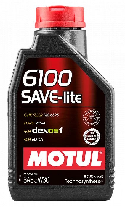 107956 MOTUL Моторное масло  6100 Save-Lite 5W30, 1л