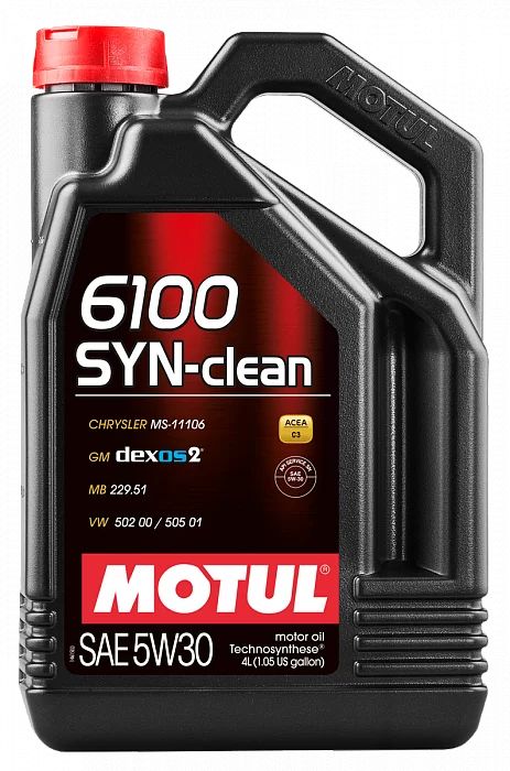 107948 MOTUL Моторное масло  6100 Syn-Clean 5W30, 5л