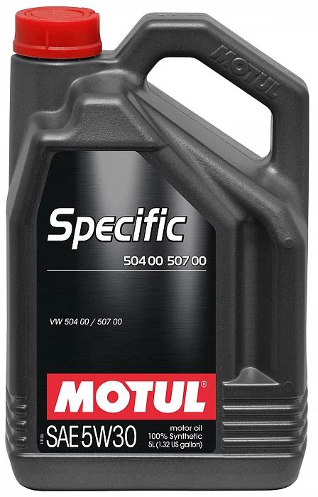 106375 MOTUL Моторное масло  Specific 504.00 / 507.00 5W30, 5л