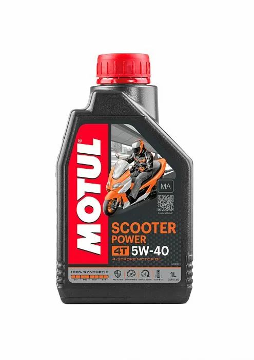 105958 MOTUL Моторное масло  Scooter Power 4T MA 5W40, 1л