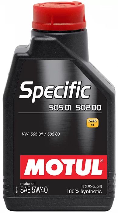 101573 MOTUL Моторное масло  Specific 505.01 / 502.00 5W40, 1л