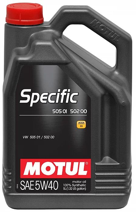 101575 MOTUL Моторное масло  Specific 505.01 / 502.00 5W40, 5л