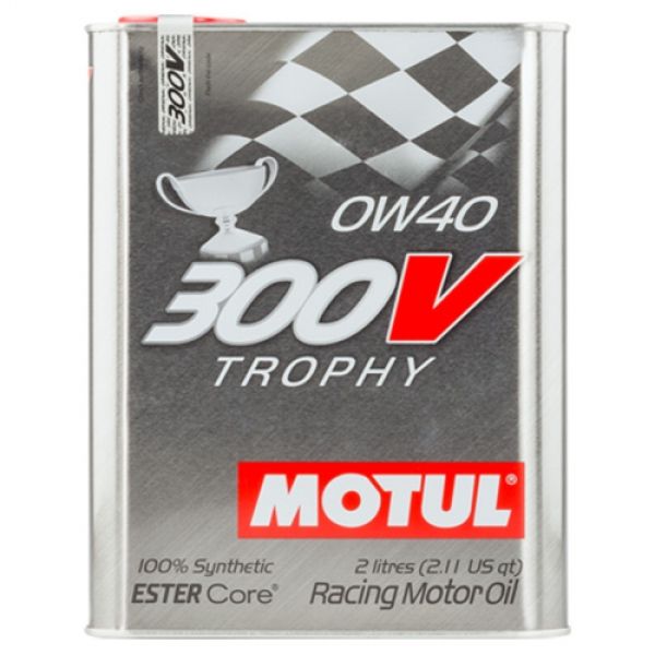 104240 MOTUL Моторное масло  300V Trophy 0W40, 2л