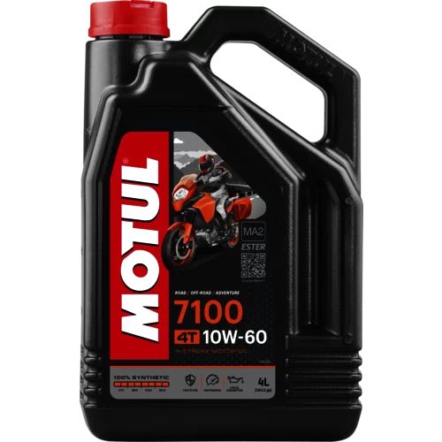 104101 MOTUL Моторное масло  7100 4T 10W60, 4л