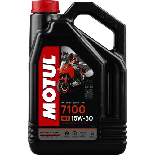 104299 MOTUL Моторное масло  7100 4T 15W50, 4л