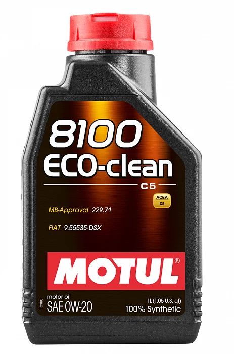 108813 MOTUL Моторное масло  8100 Eco-Clean 0W20, 1л