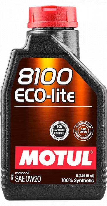 108534 MOTUL Моторное масло  8100 Eco-Lite 0W20, 1л