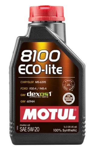 109102 MOTUL Моторное масло  8100 Eco-Lite 5W20, 1л