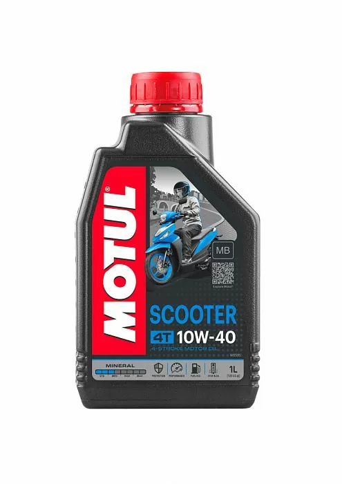 105937 MOTUL Моторное масло  Scooter 4T MB 10W-40, 1л