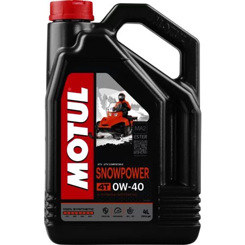 105892 MOTUL Моторное масло  SnowPower 4T 0W40, 4л