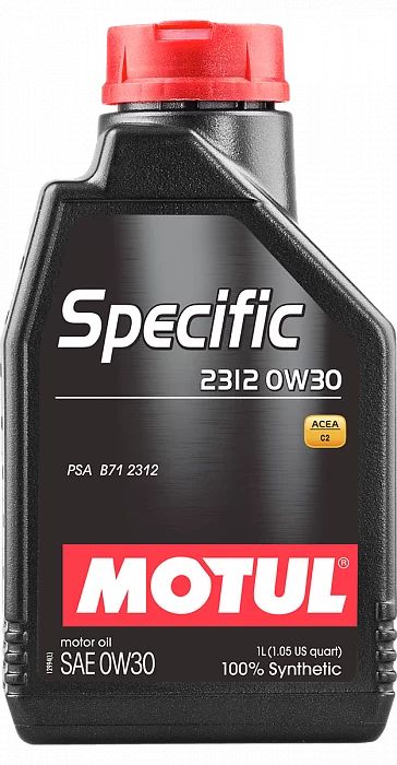 106413 MOTUL Моторное масло  Specific 2312 0W30, 1л