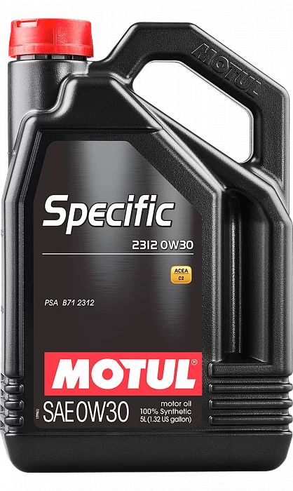 106414 MOTUL Моторное масло  Specific 2312 0W30, 5л