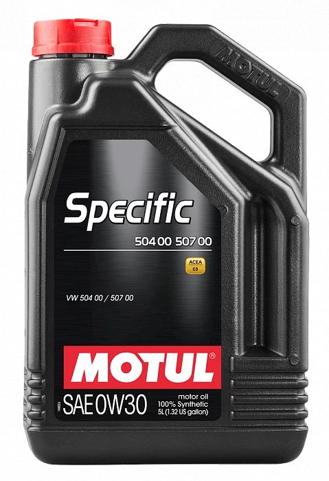 107050 MOTUL Моторное масло  Specific 504.00 / 507.00 0W30, 5л