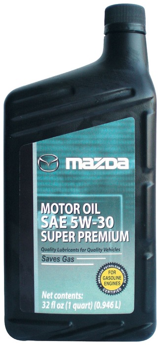 0000775W30QT MAZDA Моторное масло  Super Premium 5W30 SN GF-5, 0.946л