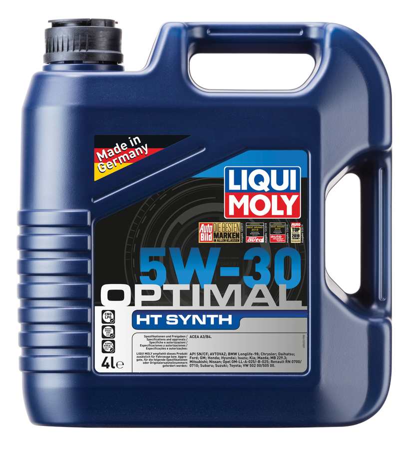 39001 LIQUI MOLY НС-синтетическое моторное масло Optimal HT Synth 5W-30 4л