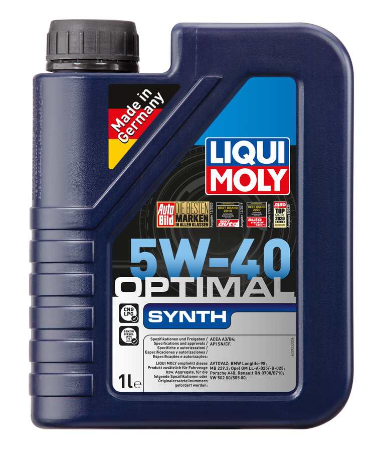 НС-синтетическое моторное масло Optimal Synth 5W-40 1л