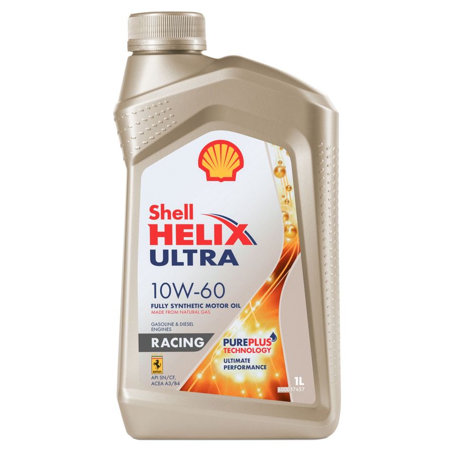 Моторное масло  Helix Ultra Racing 10W-60, синтетическое, 1 л