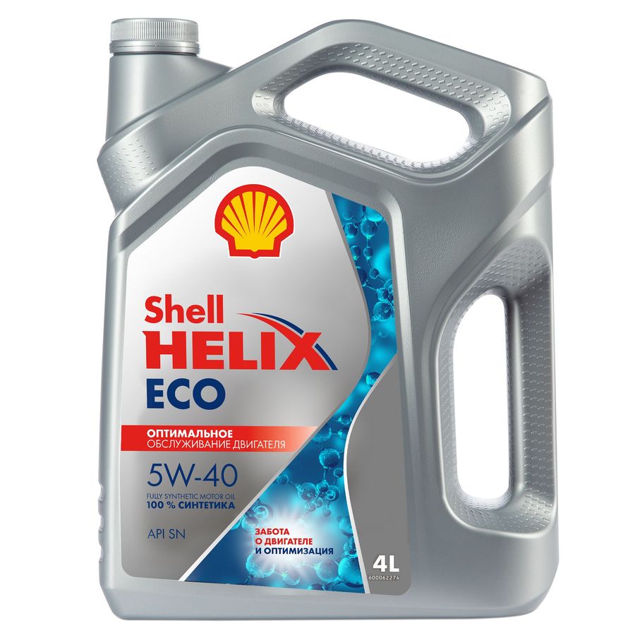 550058241 SHELL Моторное масло  Helix ECO 5W-40, 4 л