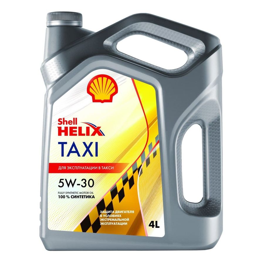 550059407 SHELL Моторное масло Helix Taxi 5W-30, синтетическое, 4 л