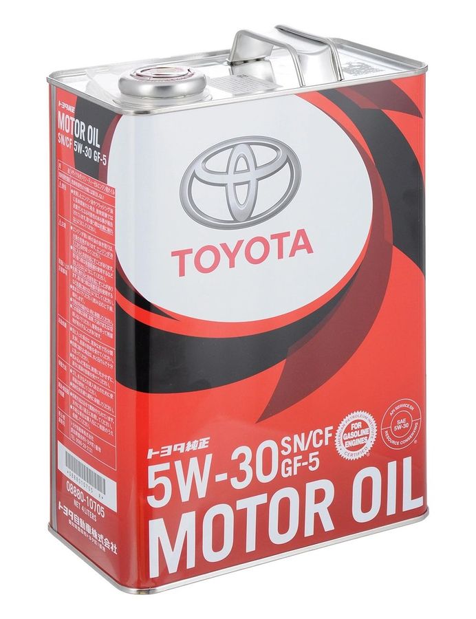 0888010705 TOYOTA-LEXUS Моторное масло  Motor Oil GF-5 SN 5W-30, 4л