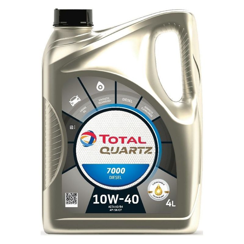 Моторное масло  Quartz 7000 Diesel 10W-40, 4л