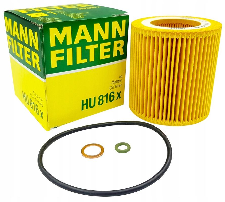 HU816X MANN-FILTER Масляный фильтр BMW N20 N52 N54 20i 25i 28i 30i 35i