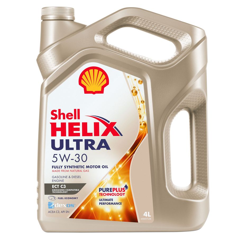 Купить SHELL Моторное масло Shell Helix Ultra ECT C3 5W-30, 4л, (550050441)  в СПб, в автоцентре Маршал