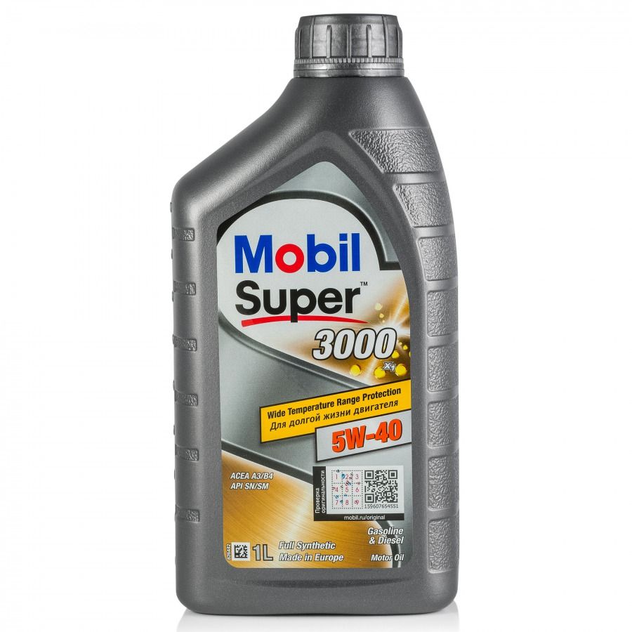 150547 MOBIL Моторное масло Mobil Super 3000 X1 5W-40, 1л