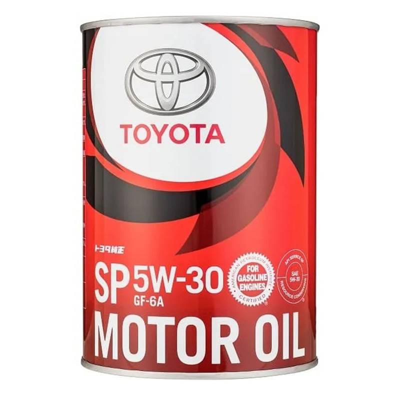 0888013706 TOYOTA-LEXUS Моторное масло Toyota Motor Oil 5W-30 SP/GF-6A, 1л