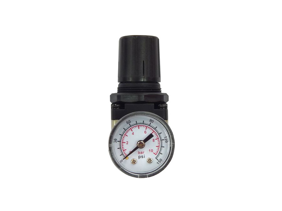 AR200002 PARTNER Регулятор давления воздуха с индикатором 1/4"(F)x1/4"(F) (0-10bar)